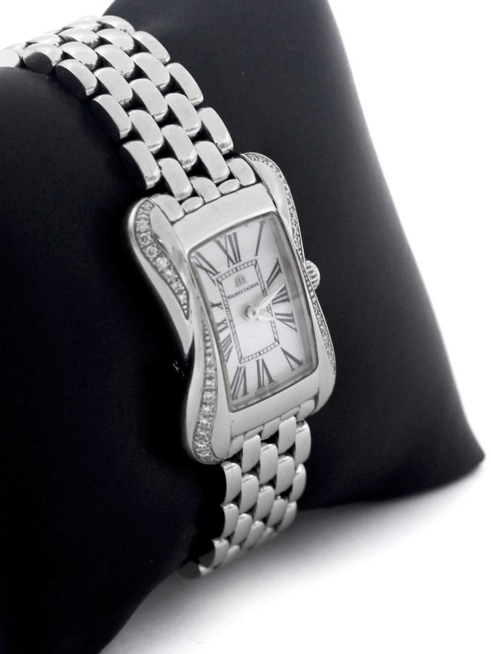 Maurice Lacroix Divina Diamond Stainless Steel Watch